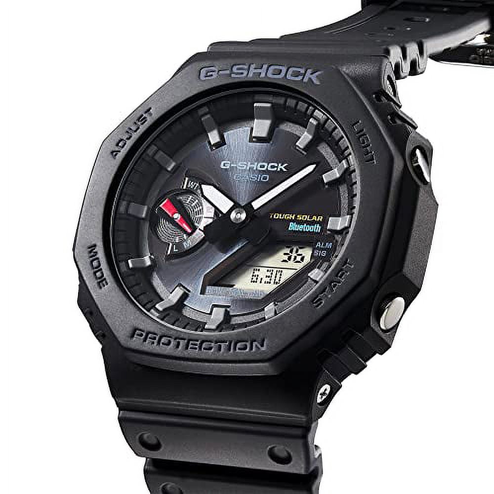 Casio G-SHOCK GA-B2100-1A Tough Solar Bluetooth, Black Analog