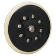 thumbnail image 3 of Placa de respaldo para pulidora Placa de respaldo de gancho y bucle resistente al desgaste de PU de 17 orificios para muebles de automóviles, 3 of 5