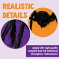 thumbnail image 6 of Joyfy 5 ft Giant Spider Halloween Decorations Outdoor,Poseable Scary Spider Lifelike Hairy Prop for Yard,Haunted House,Tree or Porch Party Decorations,Black, 6 of 9