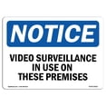 thumbnail image 1 of SignMission OS-NS-D-35-L-16812 Panneau de Signalisation - Vidéosurveillance en Usage dans Ces Locaux, 1 of 1