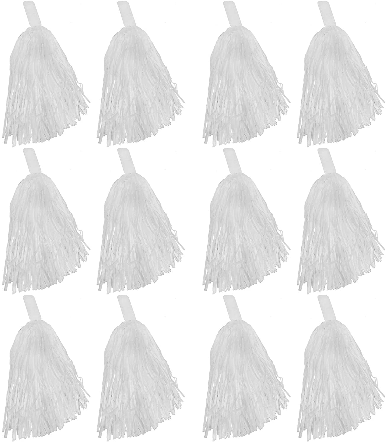 White Cheerleader Pom Pom main image 1