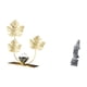thumbnail image 5 of Estatua de figura,Estatuas de hojas y flores de metal,esculturas decorativas,Figuras decorativas para el hogar,para estante,mesa o vitrina.,Estatua de Guan Yin,Estatua de Guan Yin para, 5 of 8