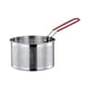 thumbnail image 2 of Escurridor de pasta de acero inoxidable, colador de fideos, cesta para freír, espumadera para alimentos 16 centímetros, 2 of 8