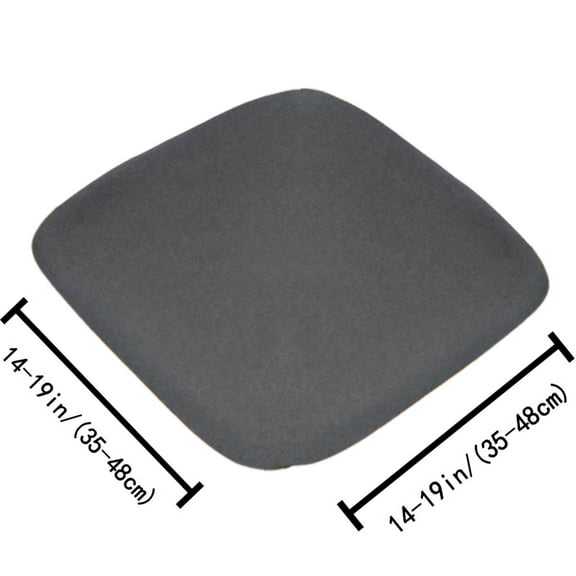 Yulucky Cushion,Elastic Chair Seat Cover Slipcover for Dining Chairs 14-18 Inch - 4 Pack Solid Color Brushed Polyester Stretchable Washable,Home