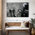 thumbnail image 3 of Elephant Stock Strength Training Equipment Wall Art - Horizontal Canvas Wall Art - Hallway Wall Decor - Sports Canvas - Black And Gray Decor - 51" x 34", 3 of 8