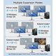 thumbnail image 3 of Adaptador DisplayPort a HDMI dual, 1 entrada, 2 salidas, 4K, 60 Hz, 3 of 7
