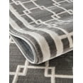 thumbnail image 5 of Jill Zarin Uptown Collection Area Rug - Metropolitan (7' 10" x 10' Rectangle Gray/Ivory), 5 of 6