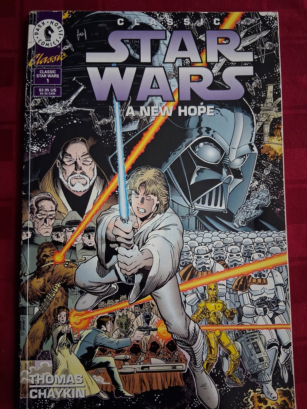 Cover of Classic Star Wars: A New Hope #1