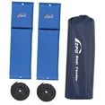 thumbnail image 2 of DYNWAVECA 2 x Boat Fender Pads with Ropes Accessories 61x15.2x6.3cm Marine Dock Guards Blue, 2 of 10