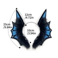 thumbnail image 7 of Hsqqdc Resin Blue Sea Siren Headband with Fish Ears and Fin Detail, 1 Piece, 7 of 7