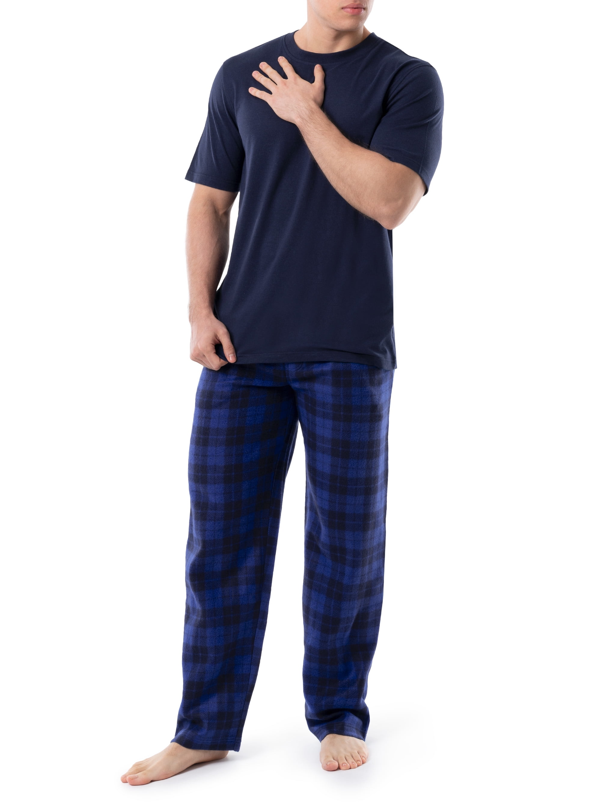 【激安大特価!】 Men's Loom the of Fruit Crewneck Pant Pajama Fleece & Top Clothing