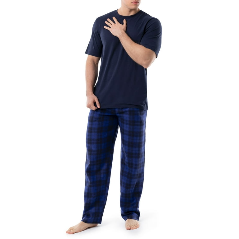Fruit Of The Loom Men s Short Sleeve Crew Neck Top and Fleece