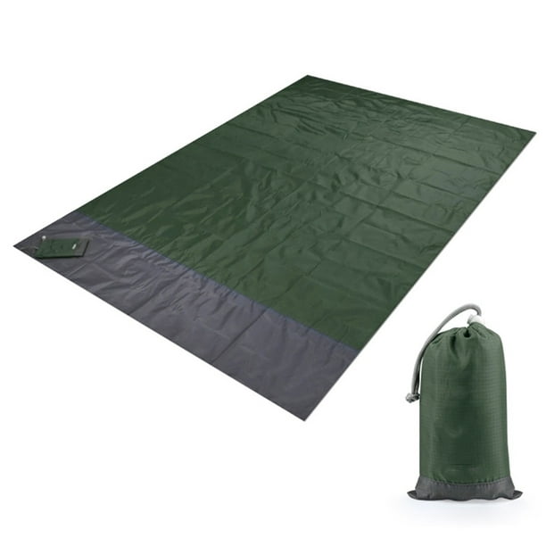 7 x 6.5 ft Waterproof Beach Blanket，Portable Outdoor Picnic Blanket