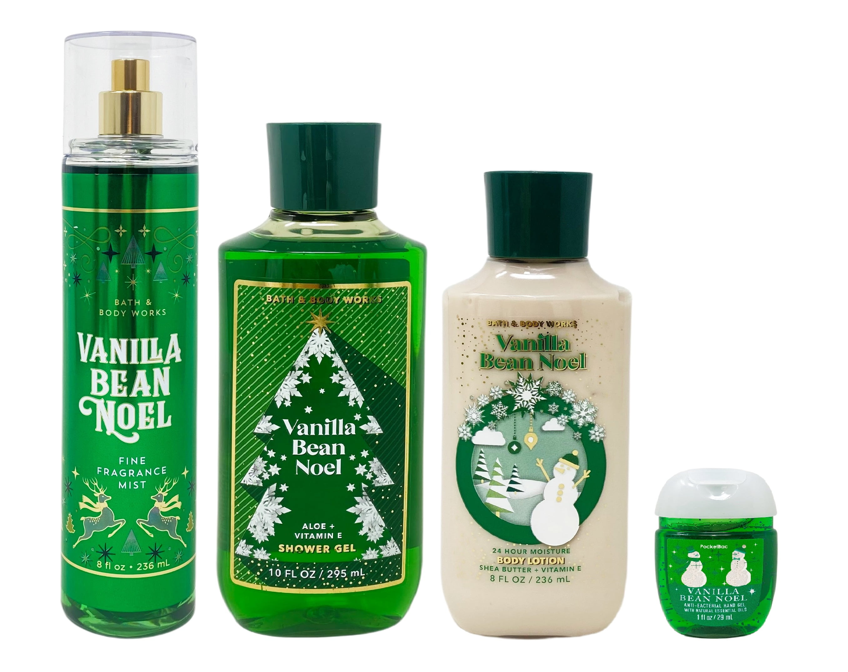 Bath & Body Works Warm Vanilla Sugar fragrance Mist Spray Gel wash + Lotion  Set