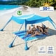 thumbnail image 3 of Carpa de playa Rhino Valley Sun Shelter UPF50+ con sacos de arena, 3 of 8