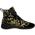 thumbnail image 4 of Aidian Mens Skull High Top Shoes High Top Sneakers Size 8.5, 4 of 5
