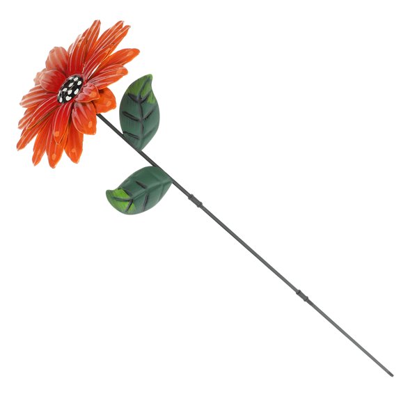 Garden Solar Decor Wrought Iron Flowers Villa Decoration
