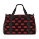 thumbnail image 1 of Balery Red Beautiful Lips Bolsa de Gimnasio para Mujeres, Bolsa de Viaje con Bolsillo Húmedo, Bolsa de Fin de Semana para Mujeres, Bolsa de Viaje Resistente al Agua, 1 of 7