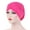 Rose Red, variant on Ludlz Women Hijab Beading Pearl Braid Turban Hat Head Scarf Cancer Chemo Beanies Bandana Headwrap Cap