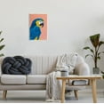 thumbnail image 2 of Stupell Industries Bold Parrot Wildlife Portrait Painting Unframed Art Print Wall Art, Design by Pamela Munger, 2 of 6