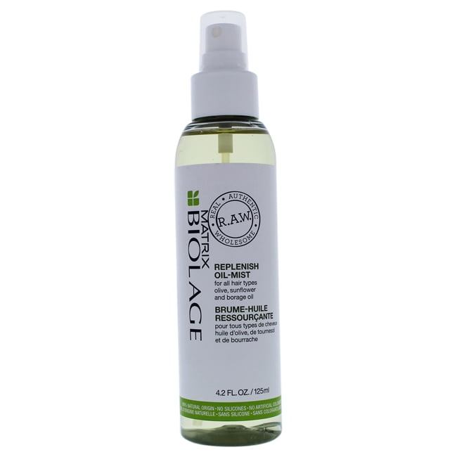 Biolage Raw Replenish Oil Mist by Matrix for Unisex - 4.2 oz Oil