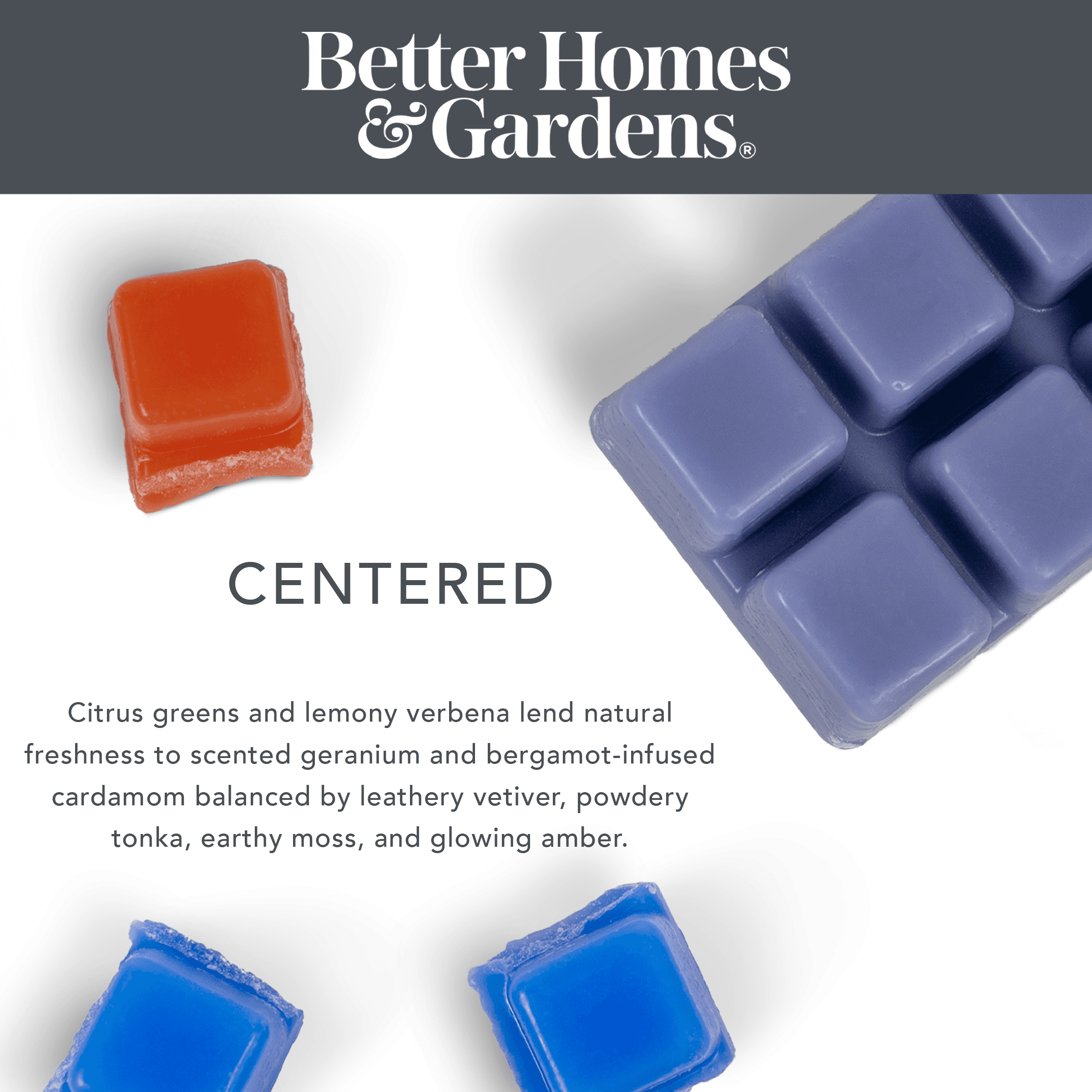 Centered Scented Wax Melts, Better Homes & Gardens, 2.5 oz