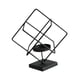 thumbnail image 5 of Candelabro de vela de té, soporte para velas de té, candelabro de metal, soporte para velas para decoración, escritorio, hogar, fiesta, festival Cuadrado negro, 5 of 10