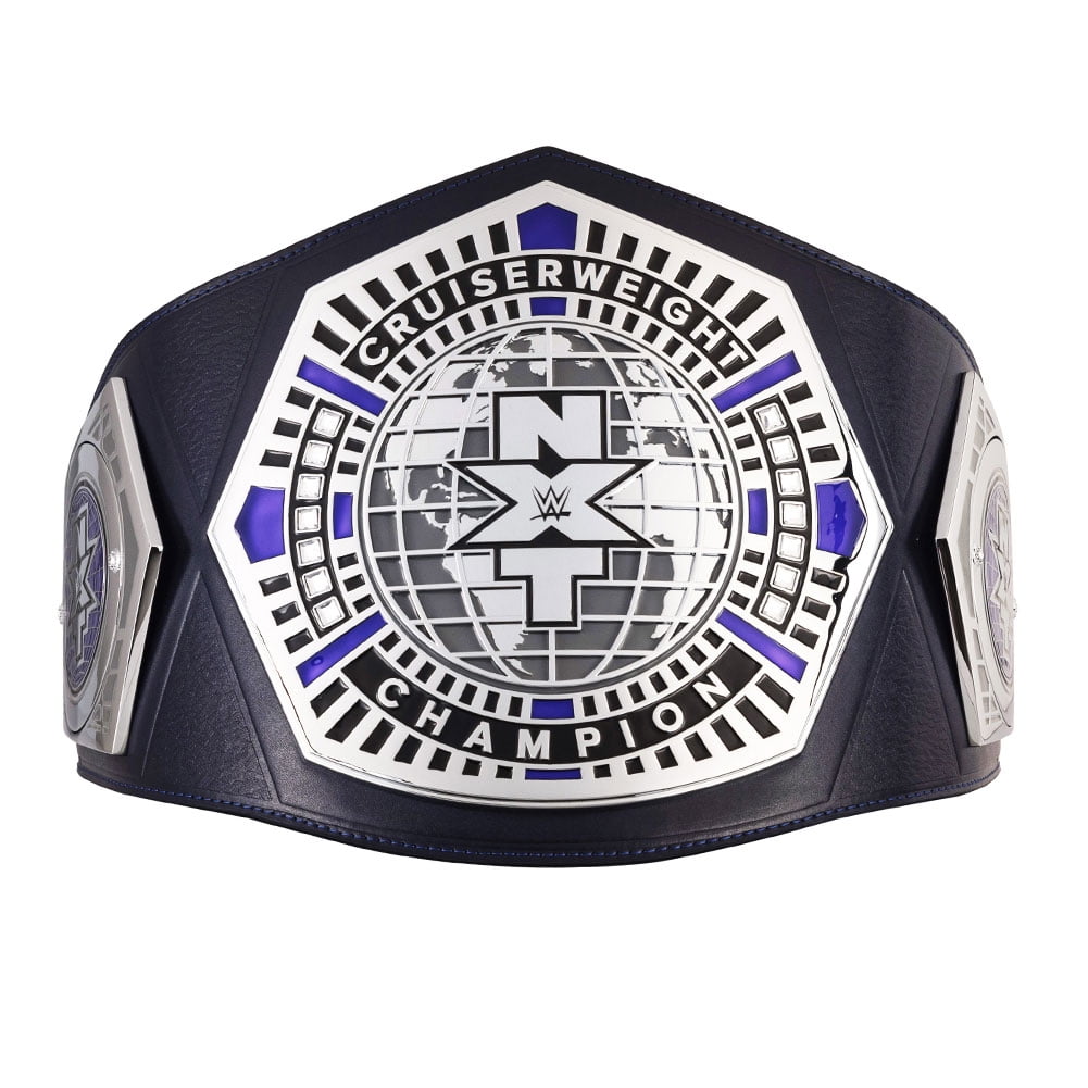 Official Wwe Authentic Nxt Cruiserweight Championship Replica Title Belt Silver Walmart Com