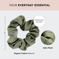 thumbnail image 2 of Kitsch Satin Scrunchies for Women - No Crease Hair Ties – Soft Satin Hair Scrunchies for Girls – Frizz Free, Gentle, Stylish Hair Accessories - Winter, 6 pcs, 2 of 4