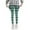 Green B, variant on Ashirexll Leggings for Girls Thin Plaid Print Kids Mosquito Proof Base Layer Long Trousers