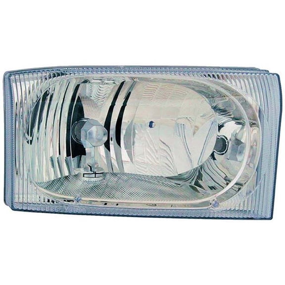 Left Headlight Assembly - Compatible with 2002 - 2007 Ford F-350 Super Duty 2003 2004 2005 2006
