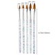 thumbnail image 1 of 5Pcs Nail Art Brush Set Professional Crystal Nail Art Pen Nail Painting Drawing Nail Carving Pens, 1 of 5