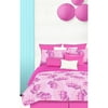 Veratex Pink Crowns Microfiber Bed in a Bag Bedding Set
