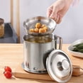 thumbnail image 7 of 1 Pc Stainless Steel Oil Storage Can, 54 fl oz Fine Mesh Strainer, Grease Container with Filter Screen, Kitchen Cooking Oil Keeper, Filtering Grease Strainer Pot with Lid for Home Kitchen, 7 of 7