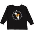 thumbnail image 3 of Inktastic Bee Cute Kids Honeybee Girls Long Sleeve Toddler T-Shirt, 3 of 5