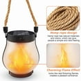 thumbnail image 4 of Solar Flame Lanterns Outdoor Waterproof - Solar Lanterns for Patio Garden Decoration, Flame Garden Lanterns for Outdoor Patio Trail Decorations, Holiday Decoration, 4 of 6