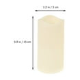thumbnail image 4 of WHAMVOX 3pcs flickering flameless candles LED Candles Multi Pillar Decorative Atmosphere, 4 of 5