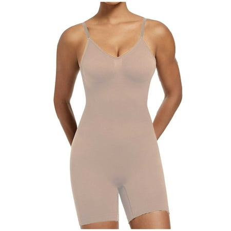 FJHNGBDH Women S High Waisted Tummy Control Shapewear Corset Shorts Sexy Backless Undergarment Plus Size Corset Abdominal Shaping Adjustable Strap