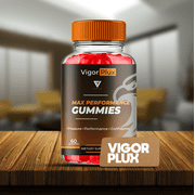 (2 Pack) Vigor Plux Gummies, Vigor Plux Maximum Strength Supplement for Daily High Drive, VigorPlux (120 Gummies)