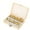 15pcs-Wooden box, variant on 15PC Tungsten Carbide Milling Bits - 6.35mm Shank For Wood Trimming & Straight Cutting ,Great Multi-Purpose Application