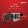 thumbnail image 3 of Olla Express 14 Litros Acero Inoxidable Shorbull con vaporera inlcuída, 3 of 9