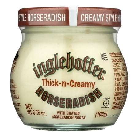 Inglehoffer - Cream Style Horseradish - Case of 12 - 3.75 oz.