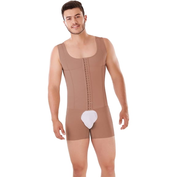 Shape Concept Fajas Colombianas para Hombres Mens Girdle High Compression Garmen Shapewear Body Shaper for Men 061