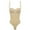Khaki, variant on Bodysuit Lingerie Shapewear Slimming Tummy Control Body Shaper for Women Leotard Jumpsuit Khaki Large