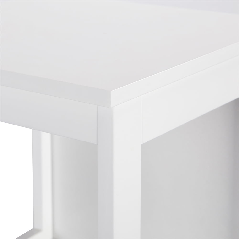 Yaheetech 3 Tiers Bathroom Cabinet Shelf Storage with Free Standing, White