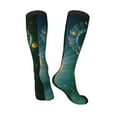 thumbnail image 4 of Haiem Jelly Fish Socks, Funny Novelty Crazy Design Cotton Socks Sports Socks Knee High Socks For Men, Women,1Pairs - Gift For Working Friends, 4 of 9
