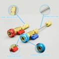 thumbnail image 4 of 31Pcs R134A Valve Core Quick Remover Installer Tool Set, High Low Pressure AC Valve Core Removal Tool with R134A Valve Core AC Service Port, 4 of 7