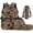 Brown Duck Camo, variant on Binienty Drip Baseball Boys School Backpack With Lunchbox Set For Boys 7-8 Zipped Book Bag Insulated Lunchbag Pen Case Organizer Kids Rucksack Daypack