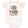 thumbnail image 3 of Inktastic Meemaw and Peepaw Love Me Grandchild Boys or Girls Baby Bodysuit, 3 of 5