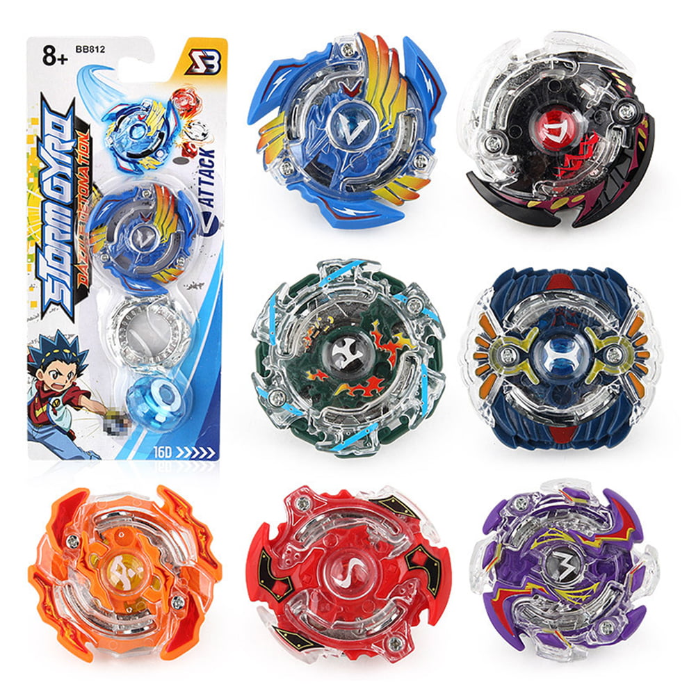 Beyblade Burst Starter Pack W/ Alloy Fusion Launcher God Spinning Child Toy 
